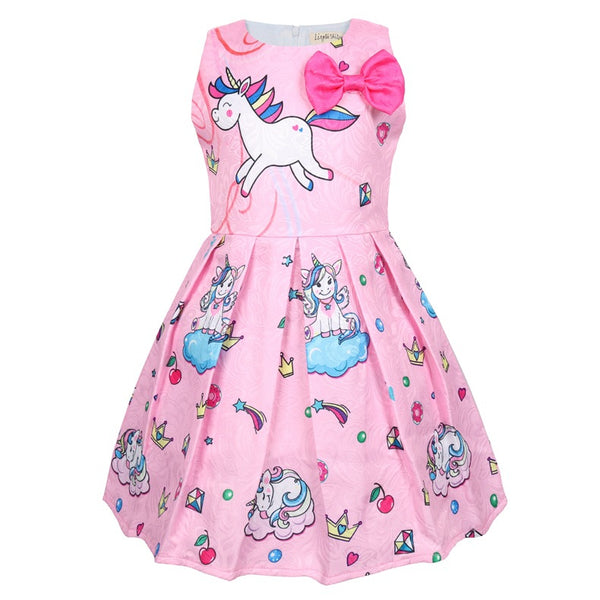Unicorn Dress Cartoon